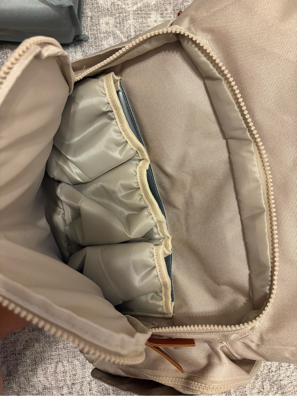 Sprucely Diaper Bag Backpack - Oat - Picture 5 of 6